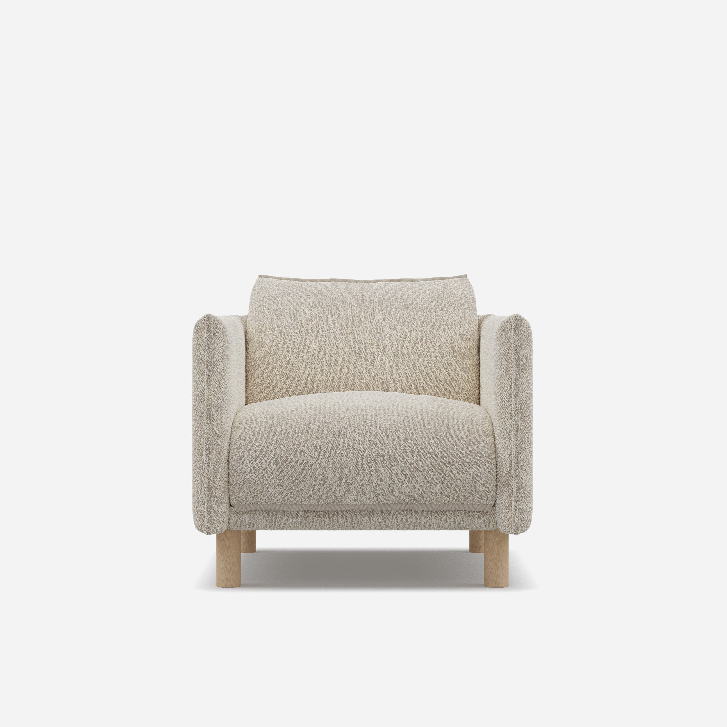 Cozy Armchair | Ecru Boucle