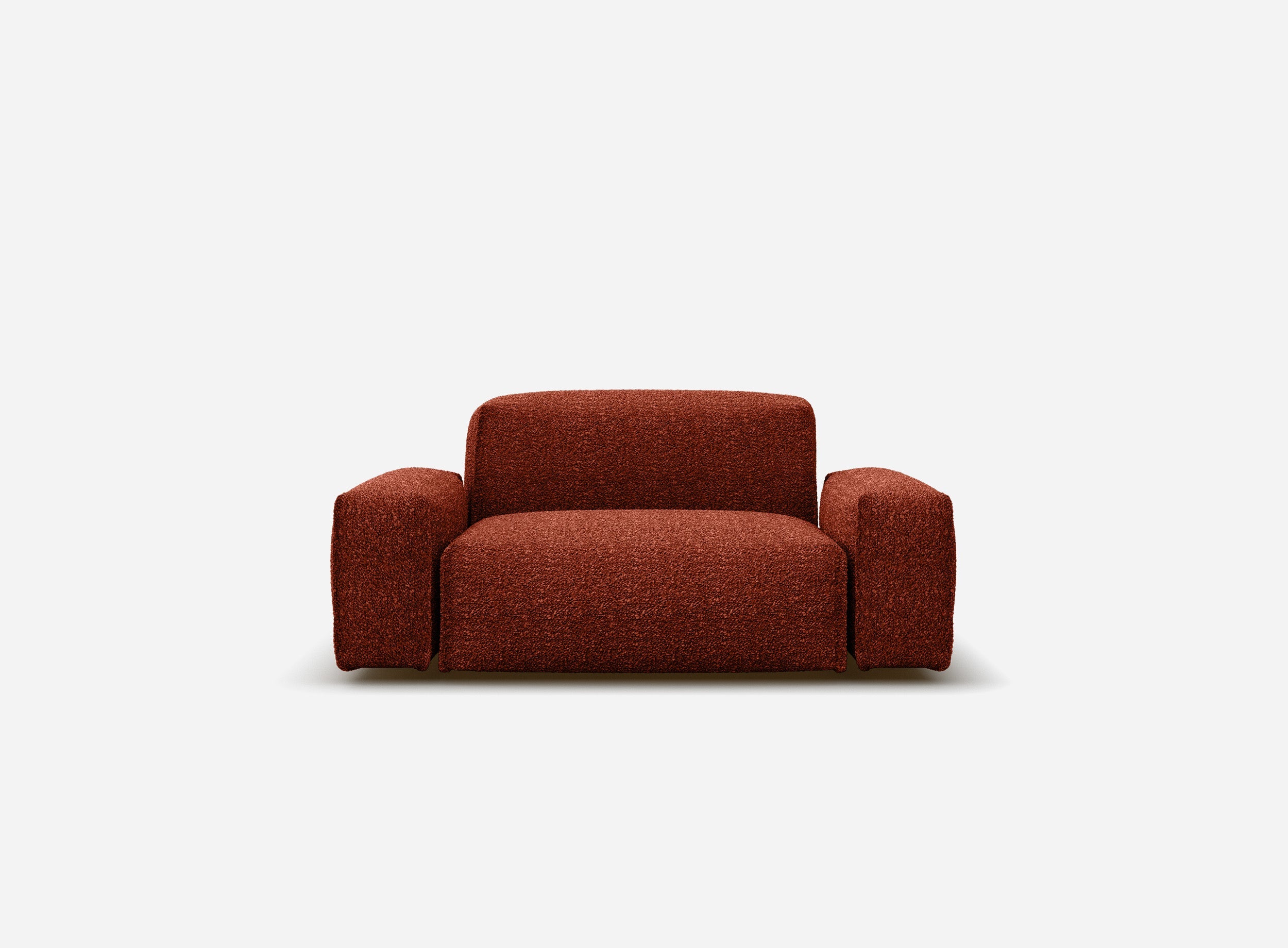 Float 1.5 Seater Sofa | Brick Boucle