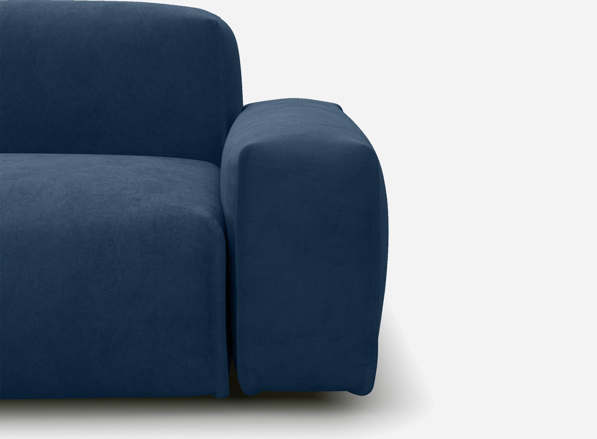 Float 1.5 Seater Sofa | Midnight Blue Velvet