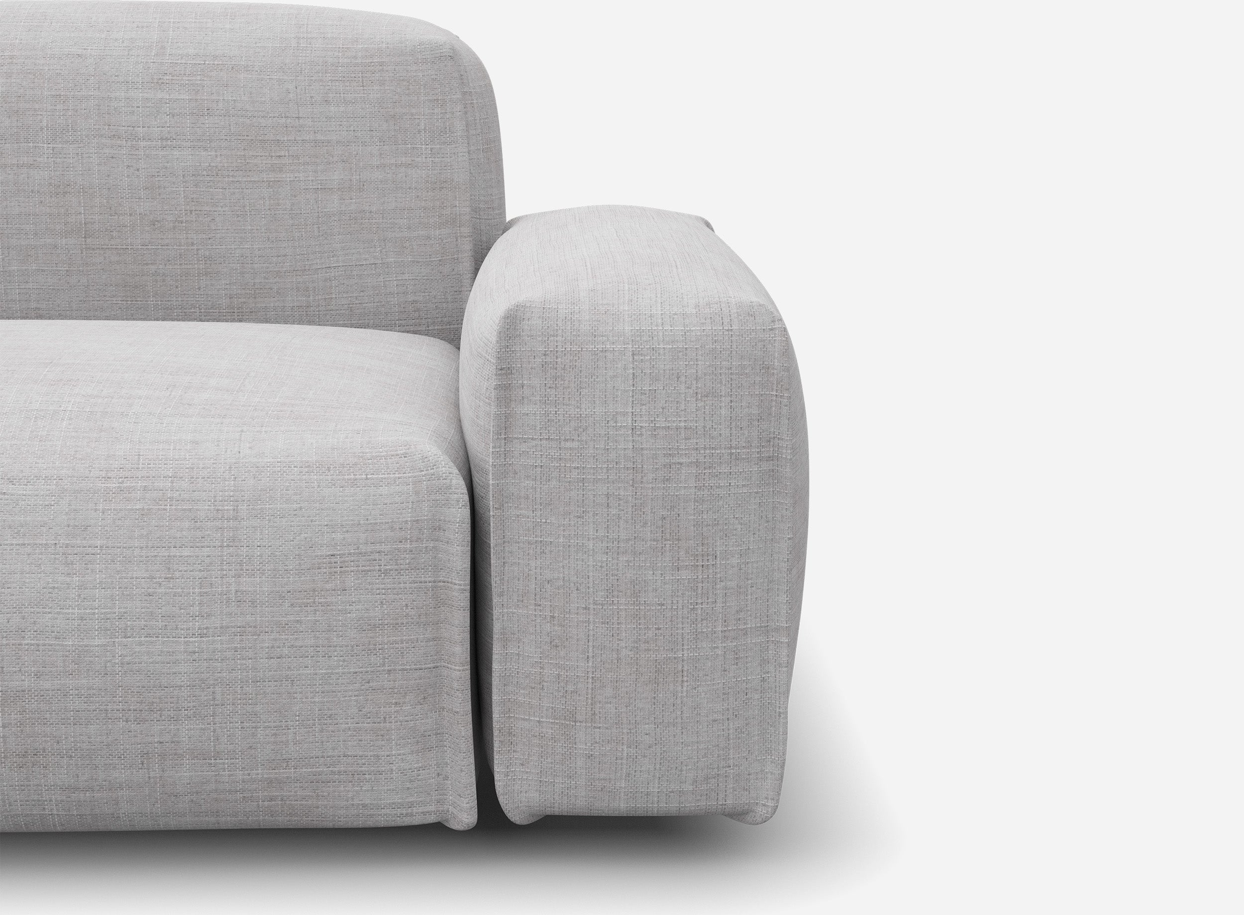 Float 5 Seater Sofa | Ecru Weave