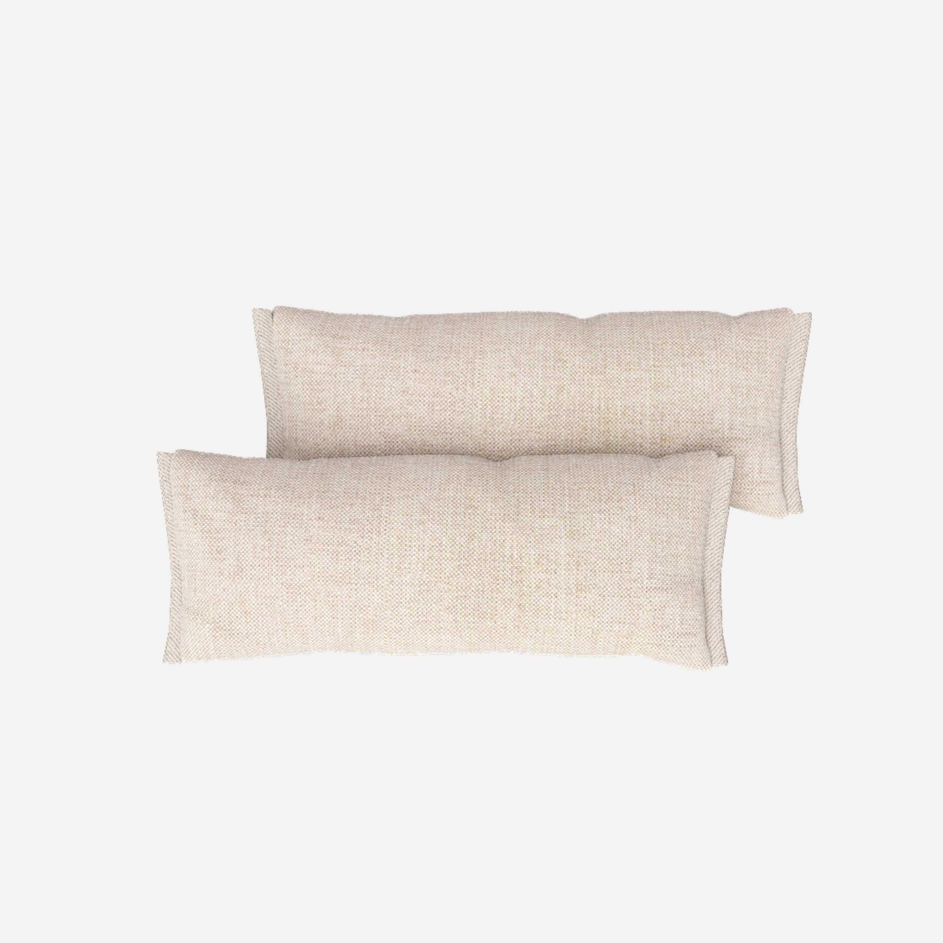 Side Cushions | Cream Textured Weave