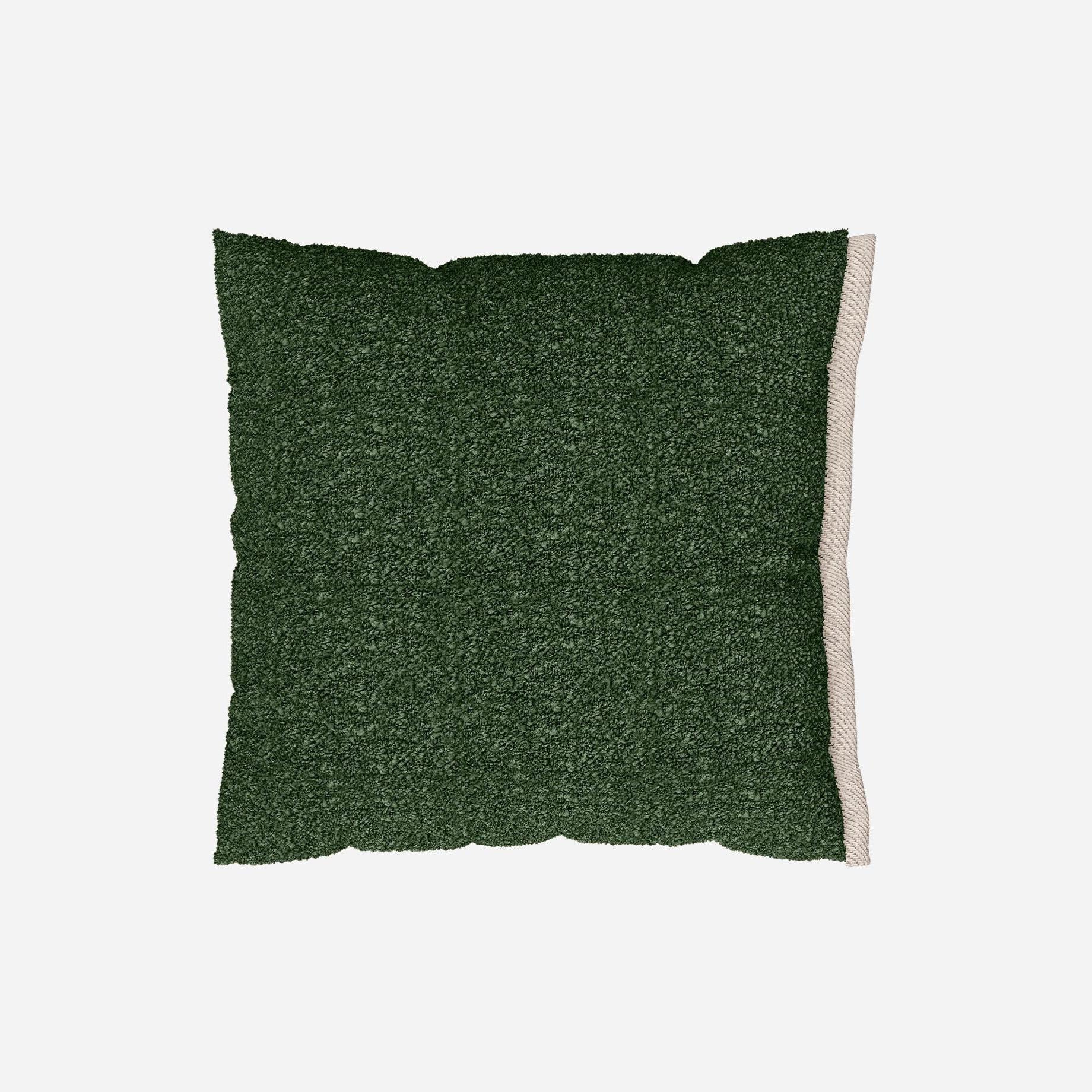 Scatter Cushions | Green Boucle