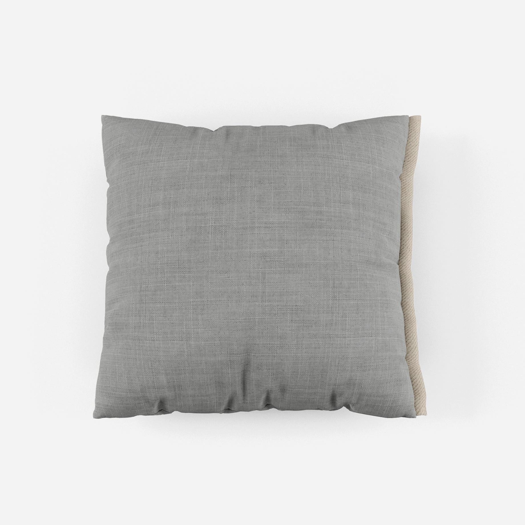 Scatter Cushions | Light Grey Weave