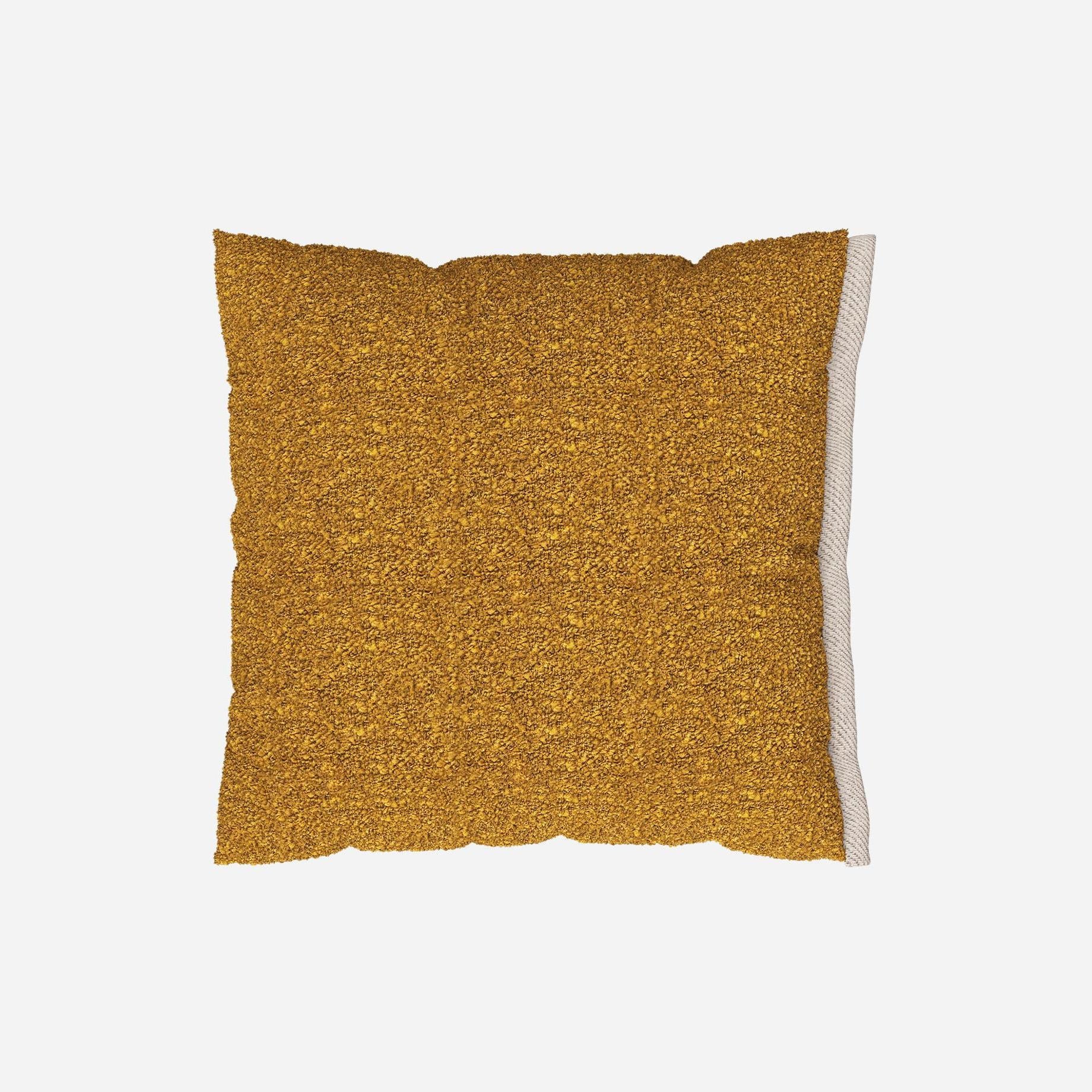 Scatter Cushions | Mustard Boucle