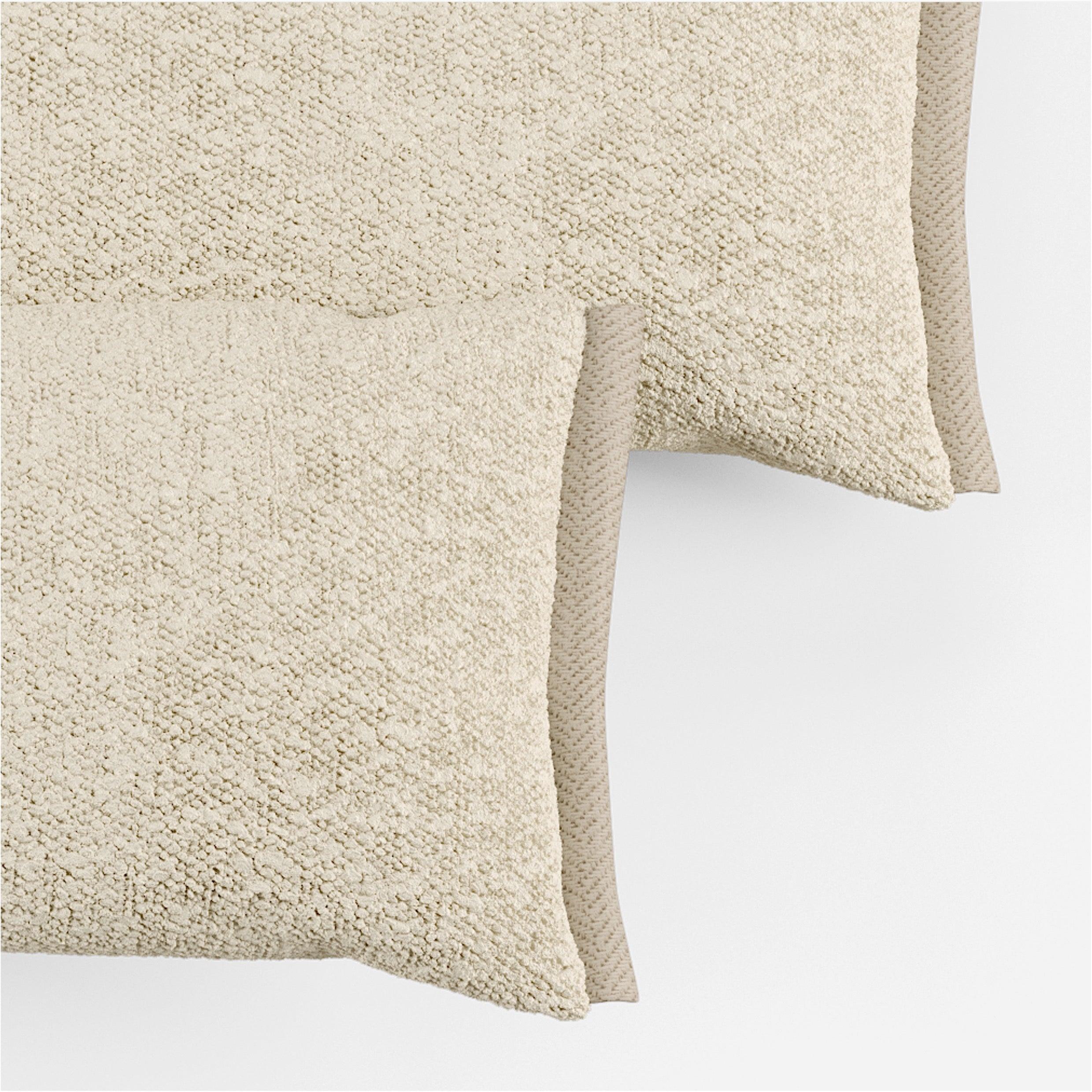 Side Cushions | Boucle Ecru - Cozmo