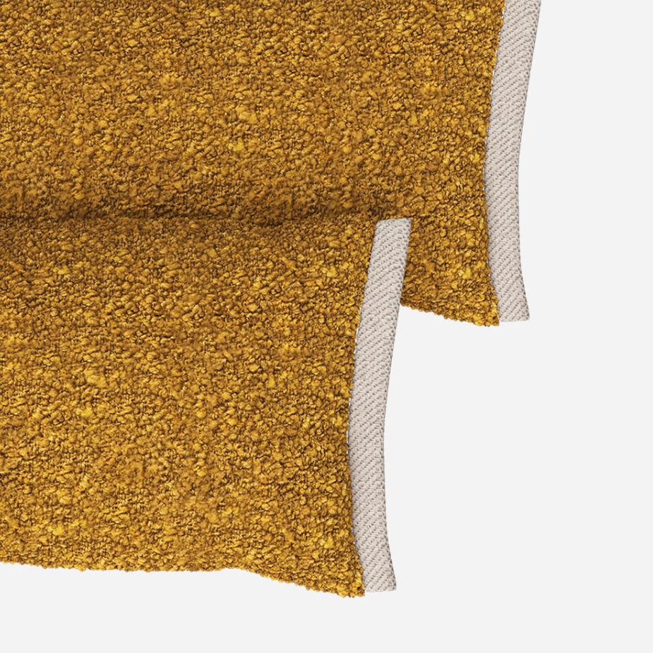 Side Cushions | Mustard Boucle