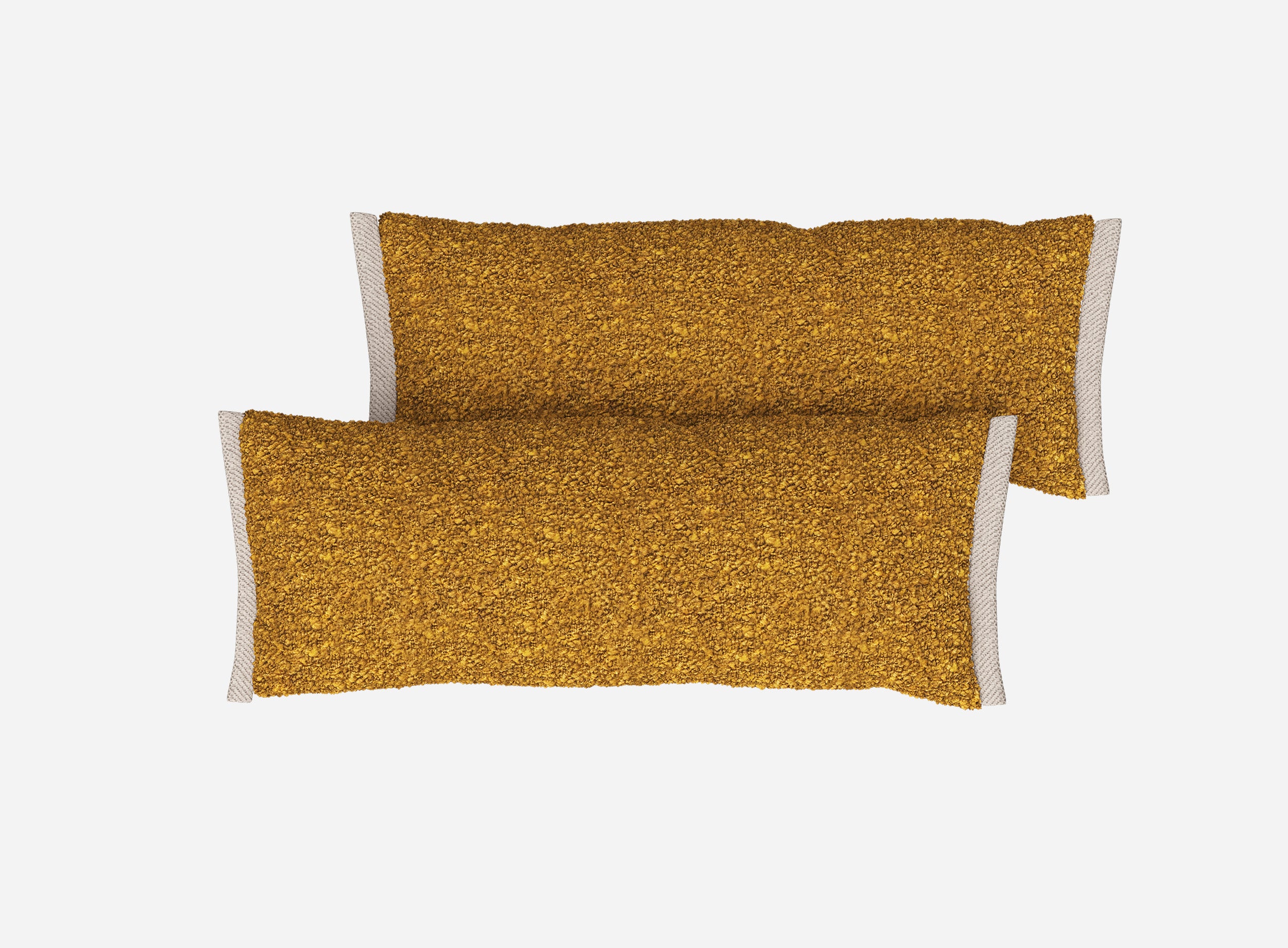 Side Cushions | Mustard Boucle