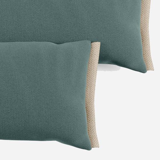 Side Cushions | Cotton Sage - Cozmo