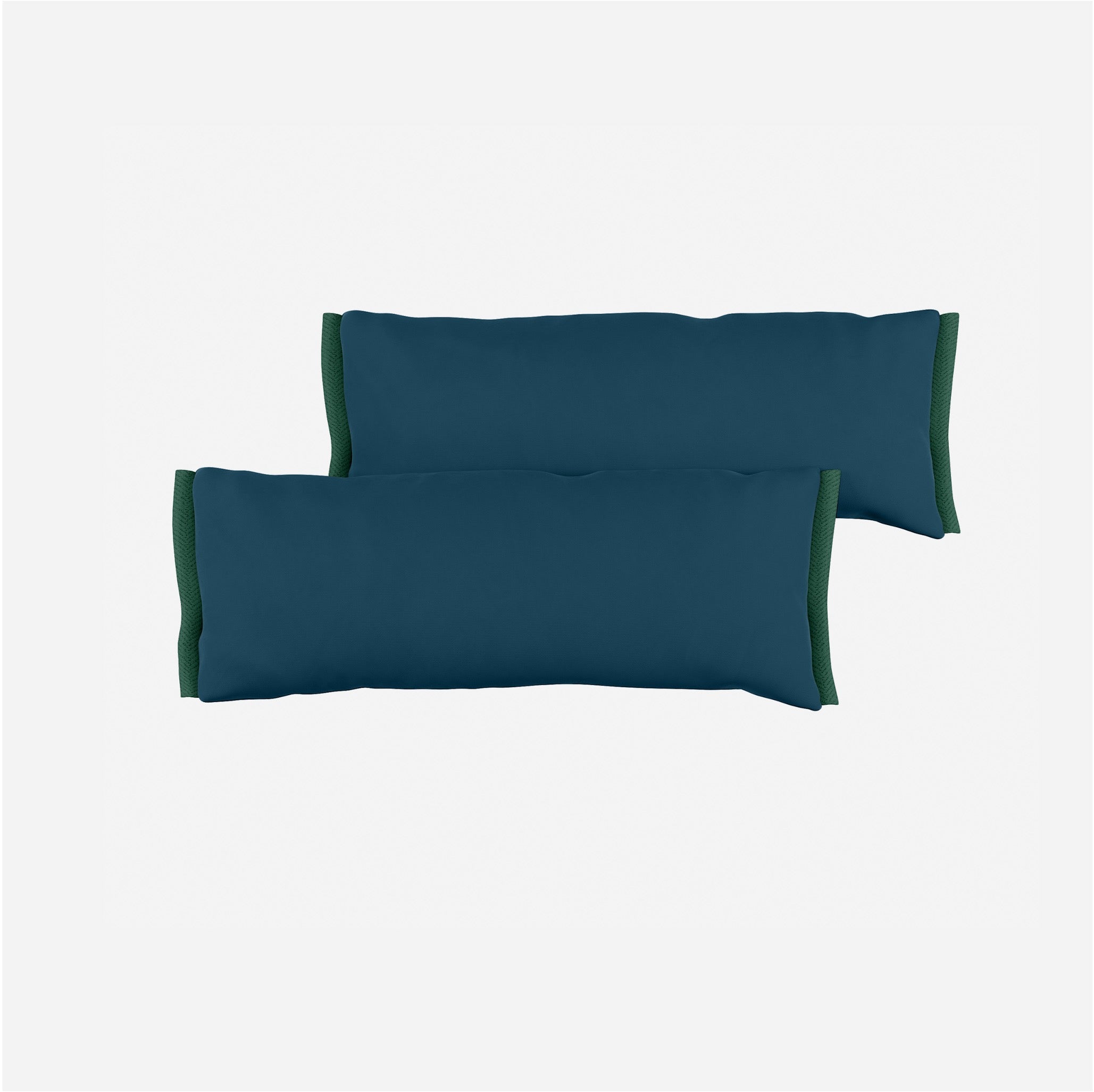 Side Cushions | Teal Velvet