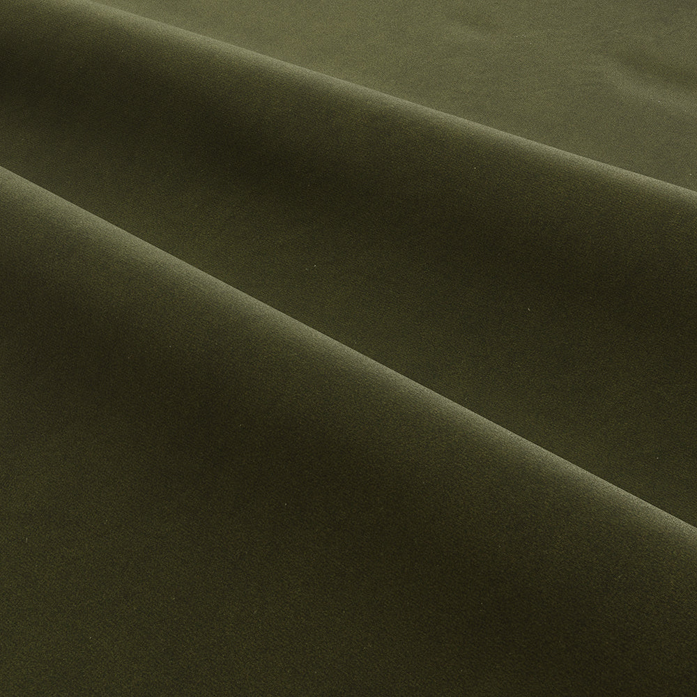 Float Dark Green Velvet Jacket | Natural Trim