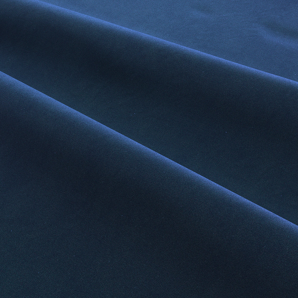 Float Midnight Blue Velvet Jacket | Dark Blue Trim