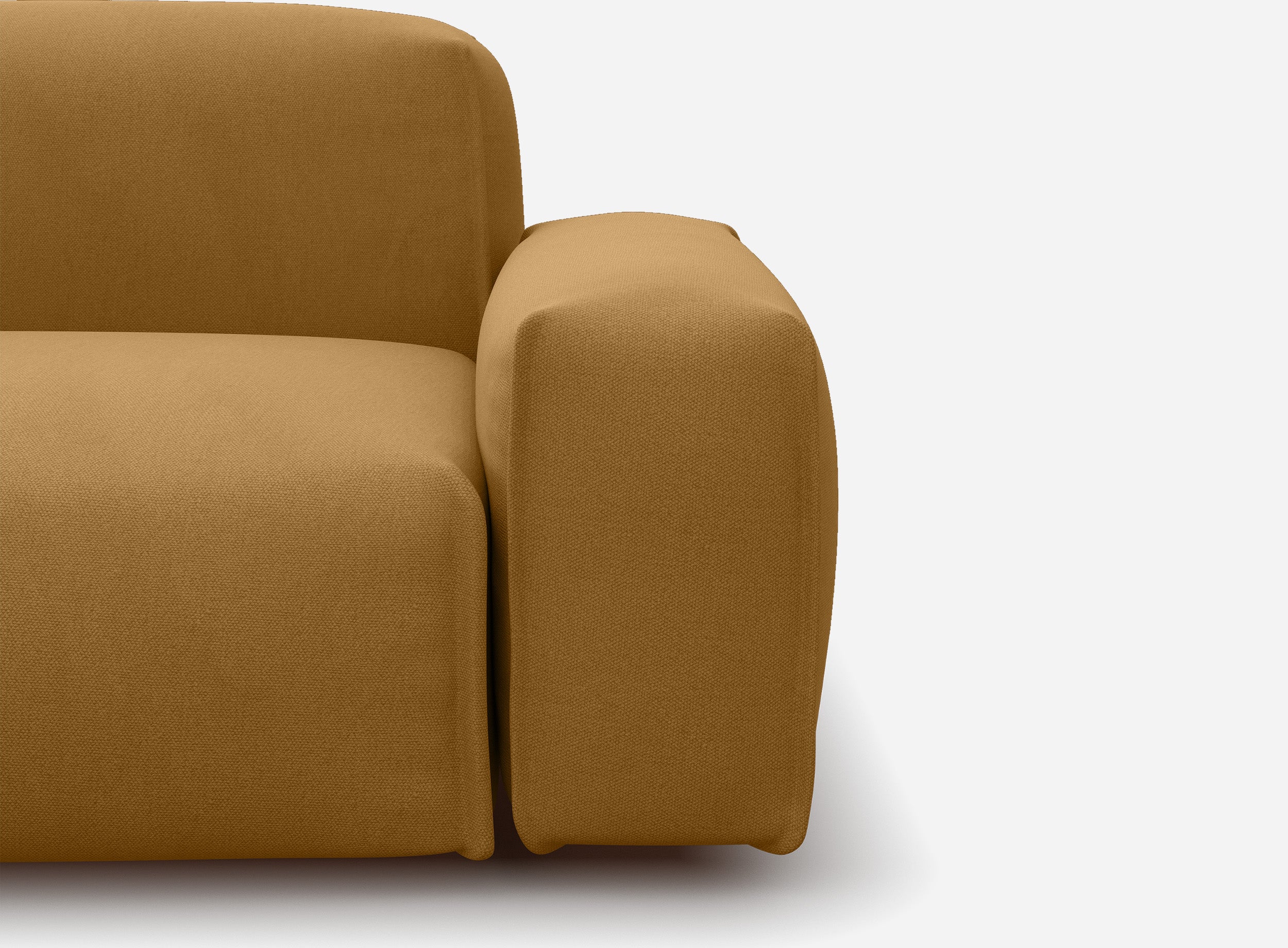 Float 5 Seater Sofa | Ochre Cotton