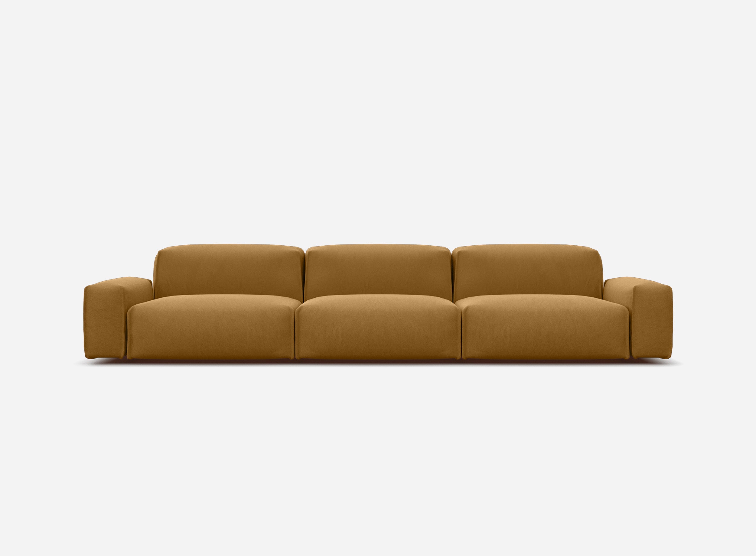 Float 5 Seater Sofa | Ochre Cotton