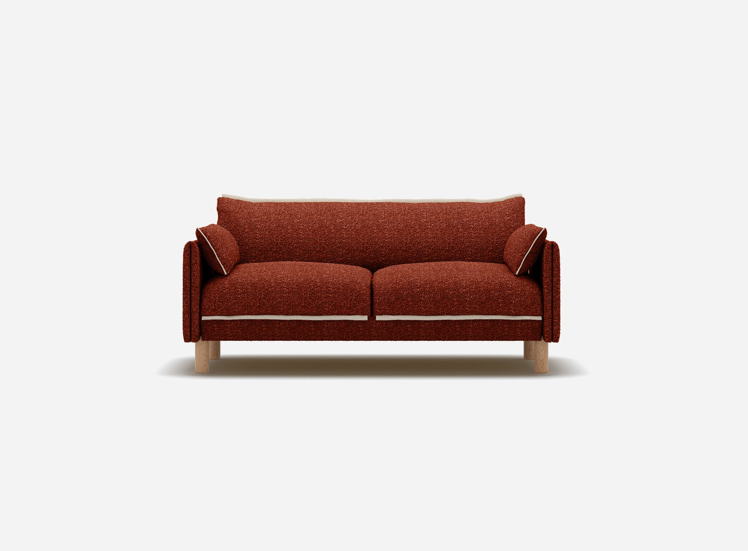 Cozy 2 Seater Sofa | Brick Boucle