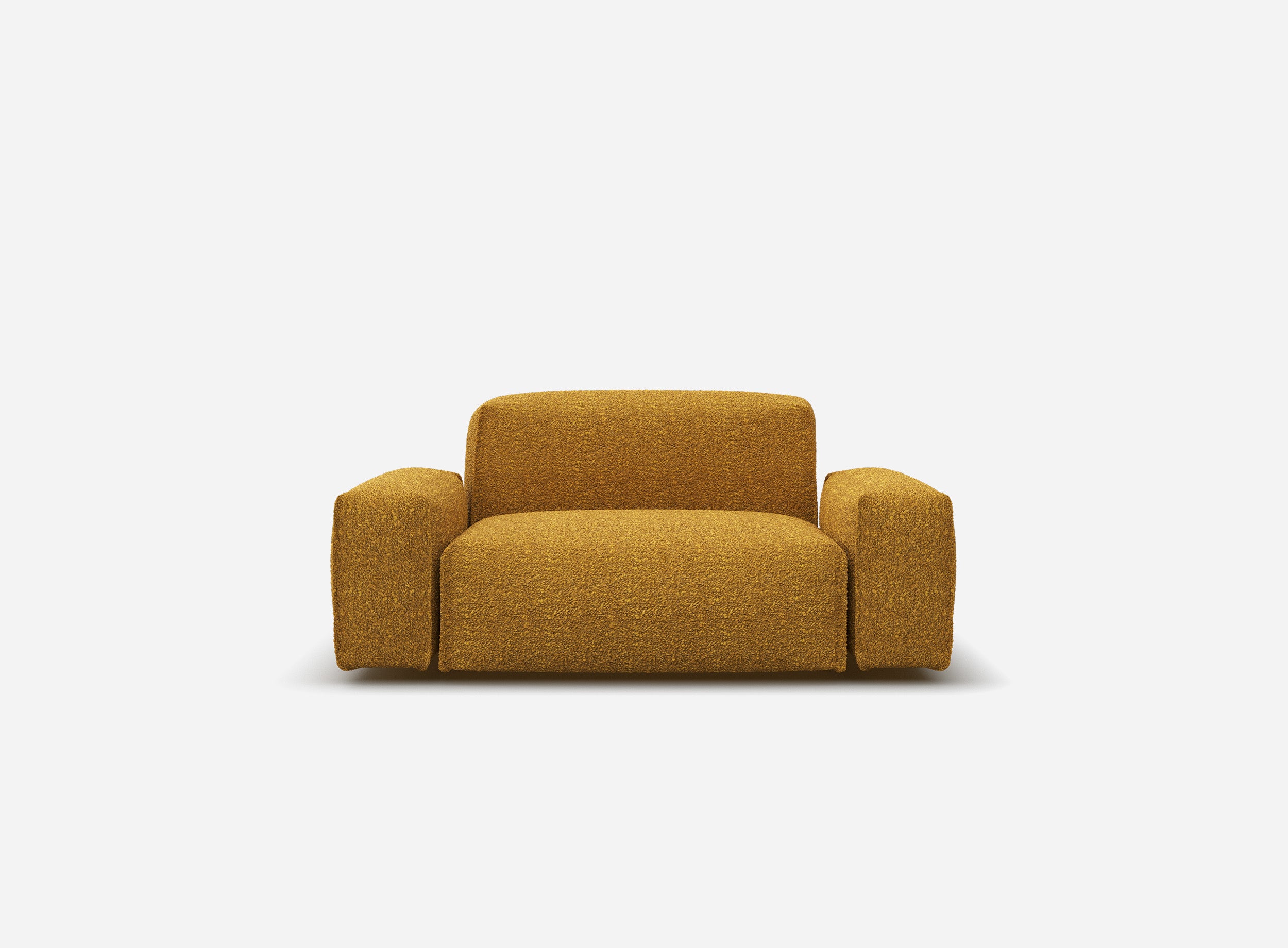 Float 1.5 Seater Sofa | Mustard Boucle