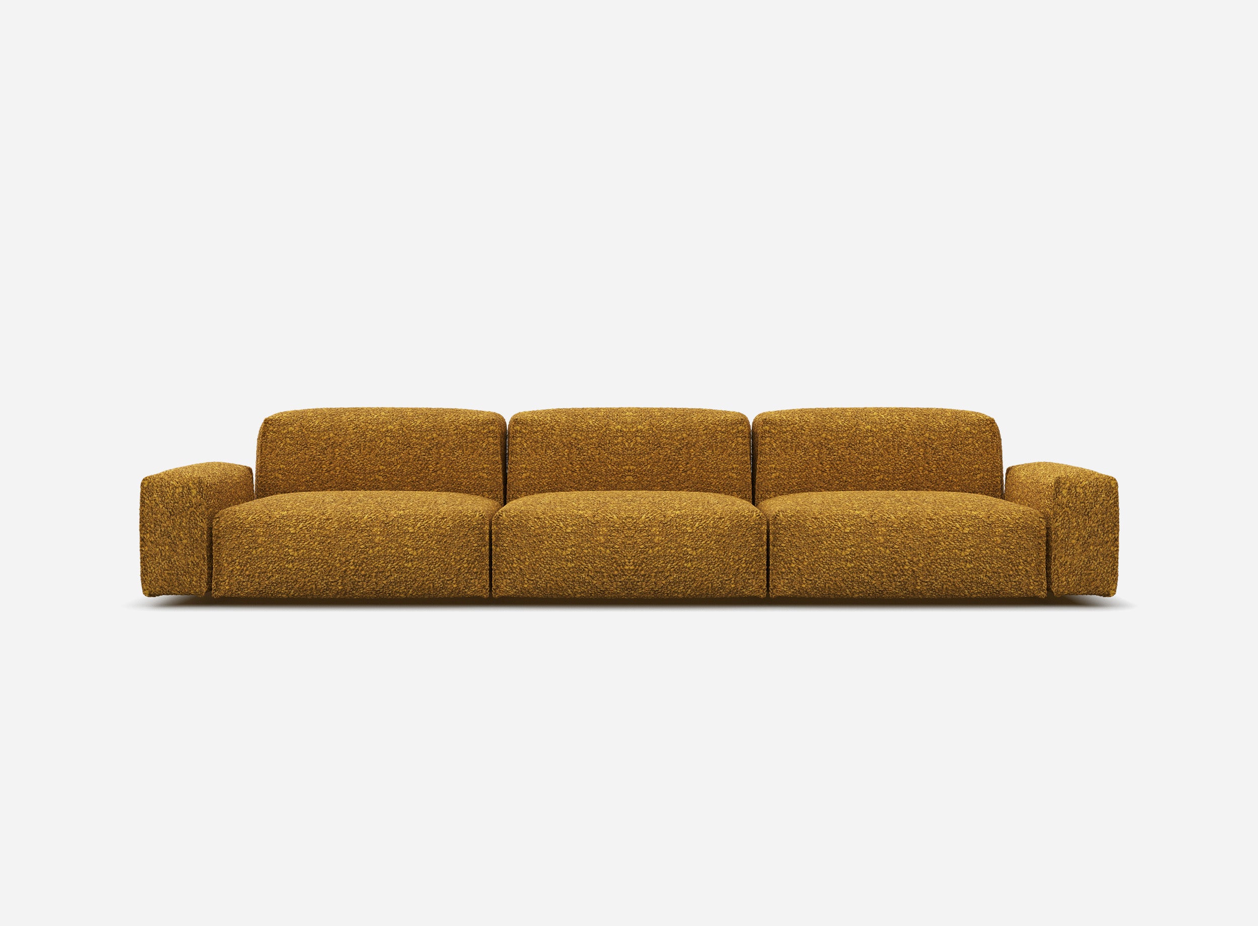 Float 5 Seater Sofa | Mustard Boucle