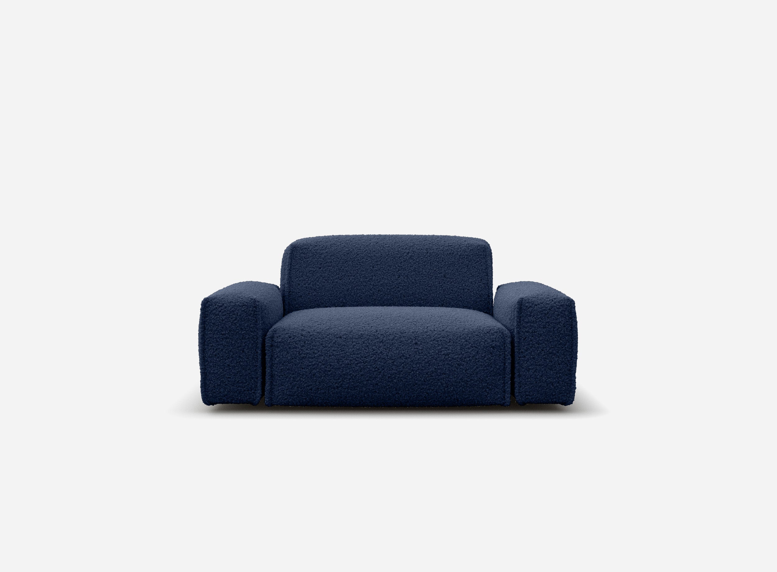 Float 1.5 Seater Sofa | Navy Fleece