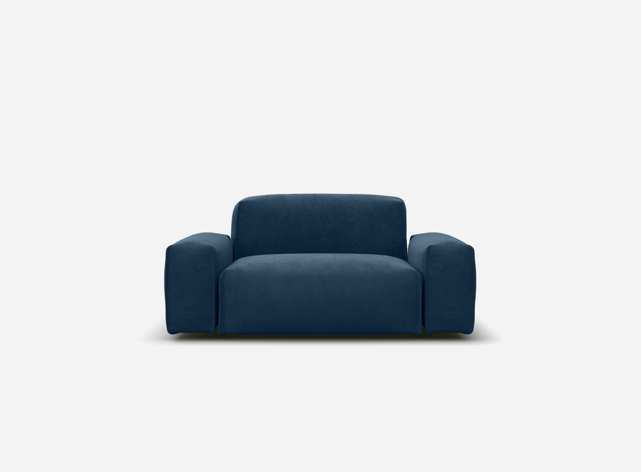 Float 1.5 Seater Sofa | Midnight Blue Velvet