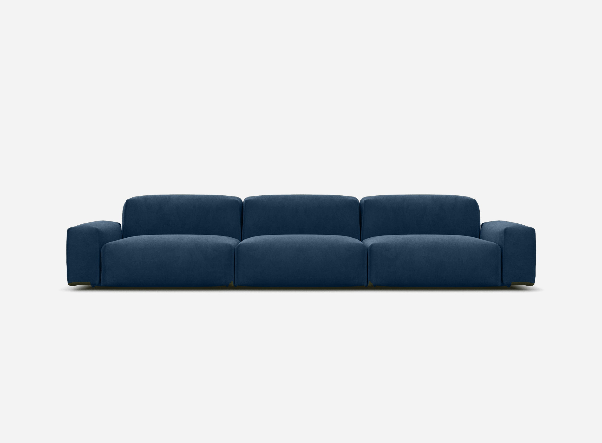 Float 5 Seater Sofa | Midnight Blue Velvet