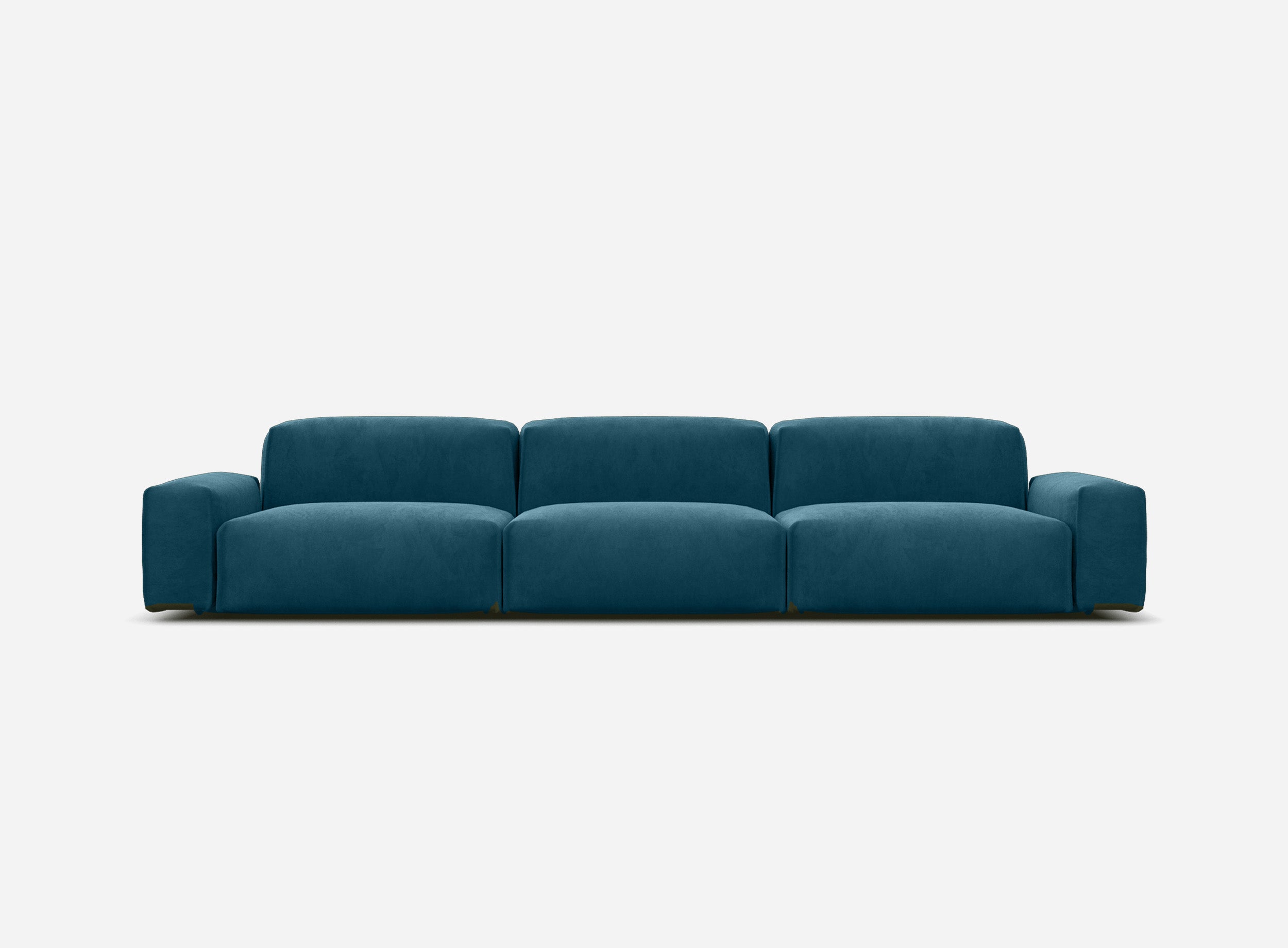 Float 5 Seater Sofa | Teal Velvet