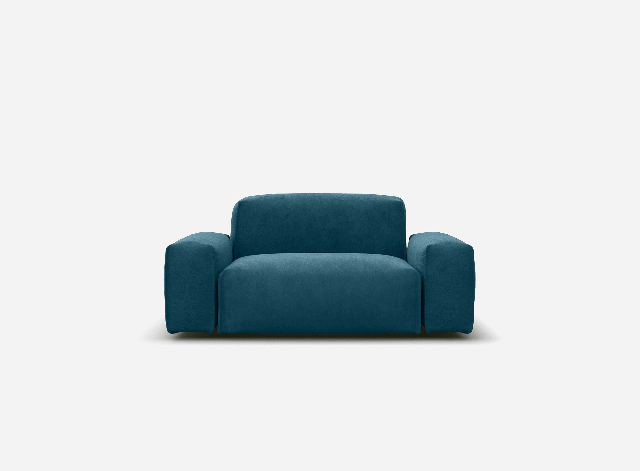 Float 1.5 Seater Sofa | Teal Velvet